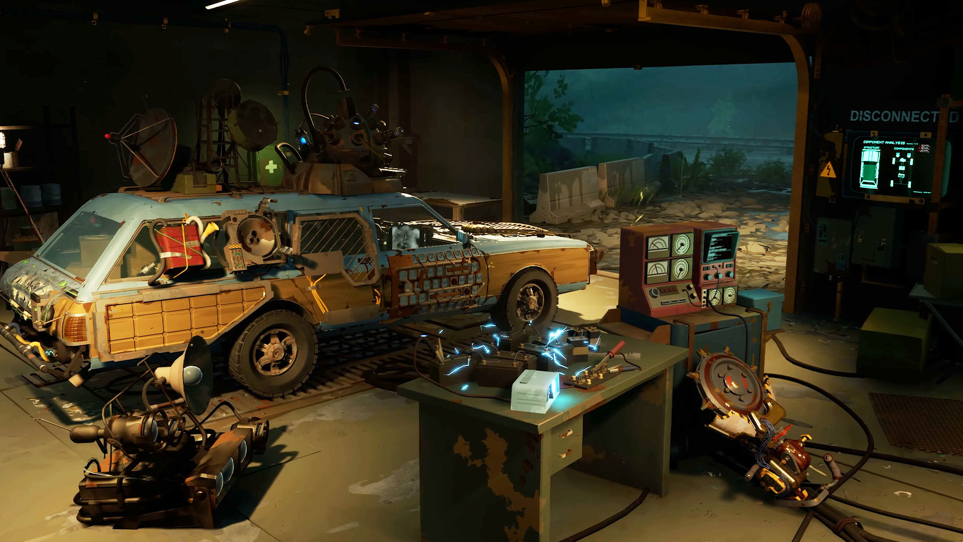 Pacific Drive — гараж